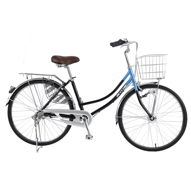 Cheap Fashion Classic 7 Speed 700c Bike Urban Holland Vintage Bike 24/26 Inch Bafang Ultra on City Bike with Basket New for Ladies/Women/Adult